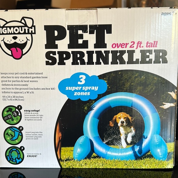 Bigmouth Dog Bigmouth Pet Sprinkler Poshmark